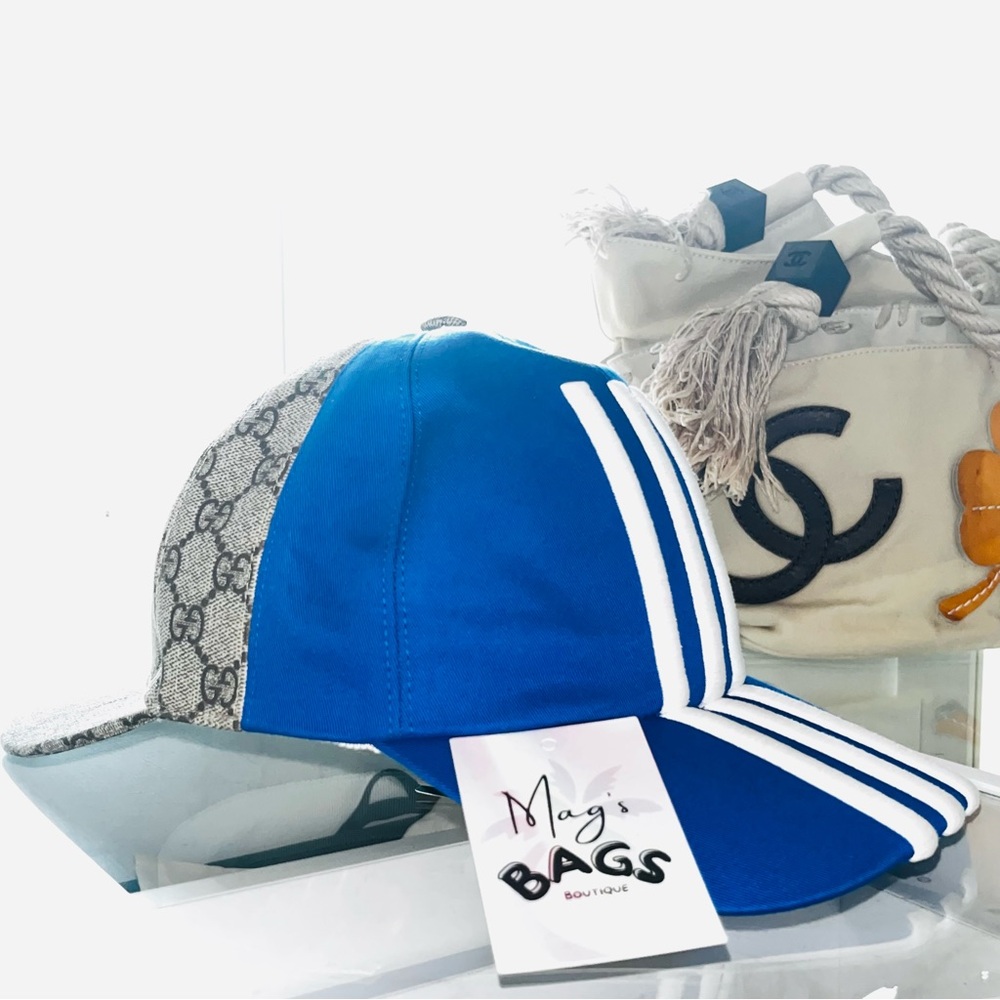 Gucci x Adidas: Double-Sided GG Monogram Limited Edition Cap Hat - Picture 10 of 16